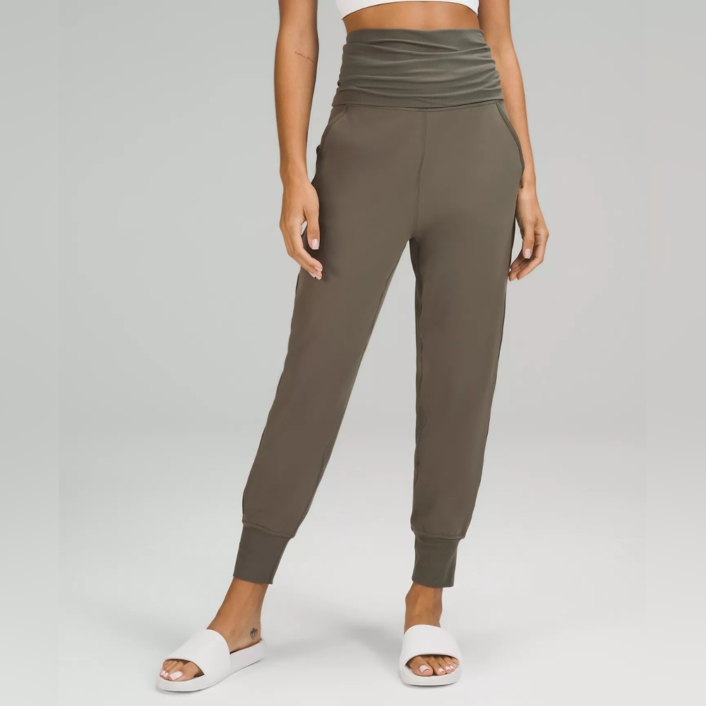 lululemon Align Super-High-Rise Ribbed-Waist Jogger *Full Length